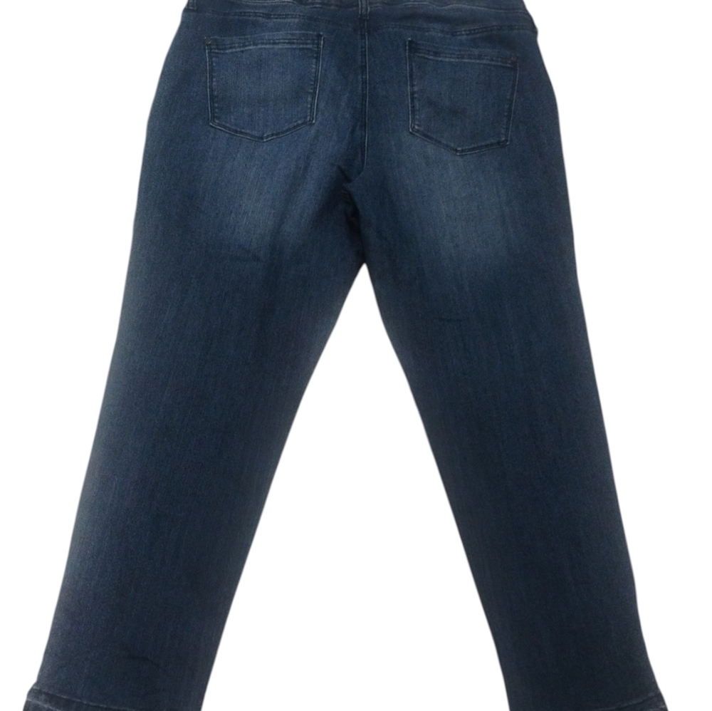Bandolino Women's Embroidered Medium Blue Jeans Size 16 - Picture 6 of 6